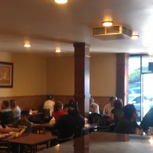 RE-OPENING DAY.. IT WAS A FULL HOUSE ..