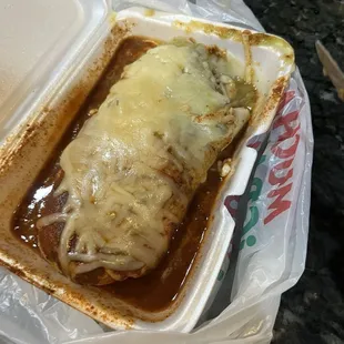 Wet burrito