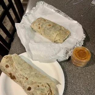 Chicharron Burrito