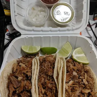 3x Tacos.