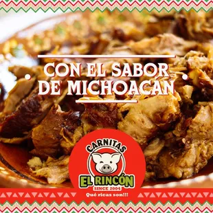 Order by the Pound! Delicious braised pork meat.