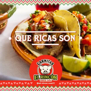 Order by the Pound! Tacos! Delicious braised pork meat.