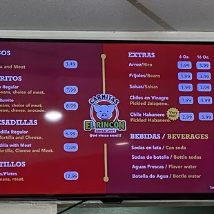 Menu 6/27/21
