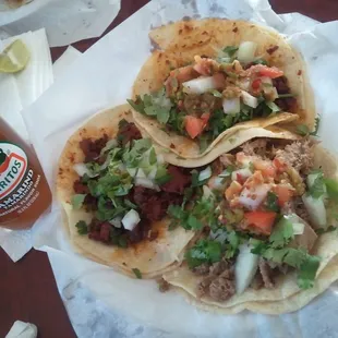 Ricisimos tacos.......love it