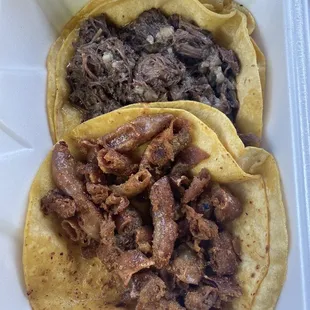 Tripa &amp; Cabeza Tacos