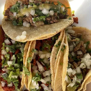 Asada &amp; Chorizo Tacos