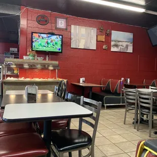 Interior w/ salsa bar