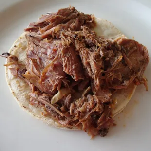 My order of Birria Tacos from Carnitas Estilo Michoacán March 24th 2013.