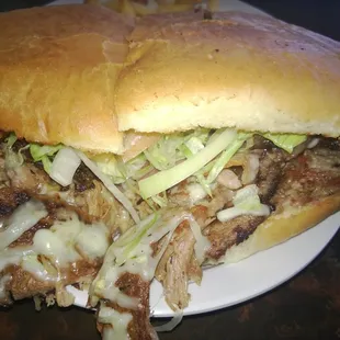 D&apos;s order Michoacán Tortas from Carnitas Estilo Michoacán April 13th 2013