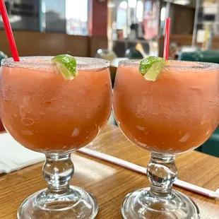 Strawberry Margaritas, yum