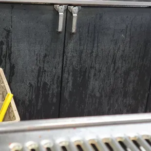 Dirty cabinets
