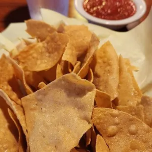 Free chips and salsa