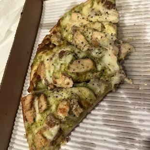 Chicken Pesto x-chicken and Beef, Thick Crust