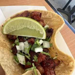 Chicharron Prensado Taco