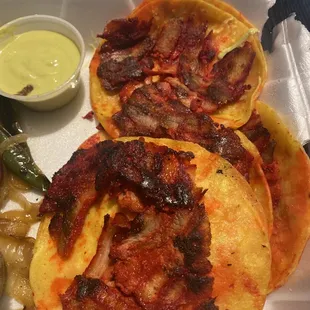 a plate of food