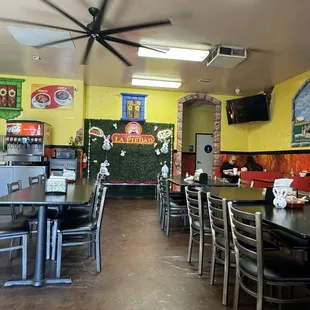 Inside seating