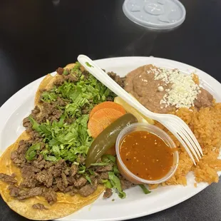 Carnitas Taco Plate