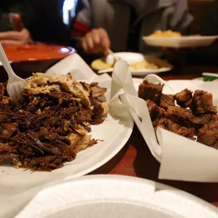 a close up of a plate of food