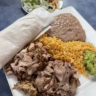 Carnitas plate