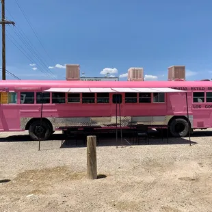 It's not a food truck, it's a food bus!