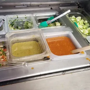 Salsa bar