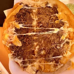6 inch Quesabirria taco - opened to demo portions! $3.50 (6/2024) Update: now $4 as of 8/2024