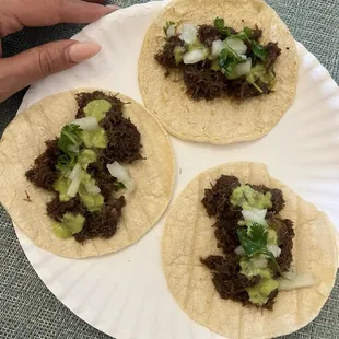 Barbacoa tacos