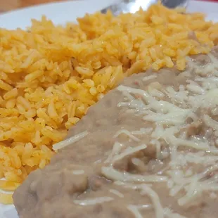 Arroz y frijol