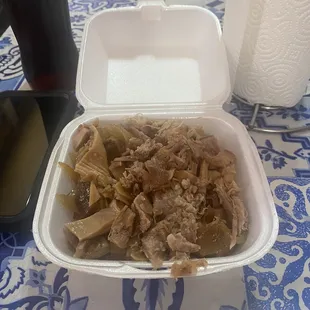 Carnitas Mixtas (Buche, cuerito and carnitas)