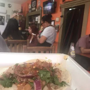 Taco de carnitas