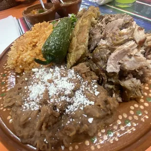 Carnitas Plate