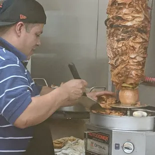 Real tacos al pastor
