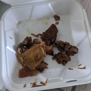 1/2 libra de cueritos really?