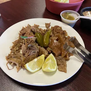 Mixed plate