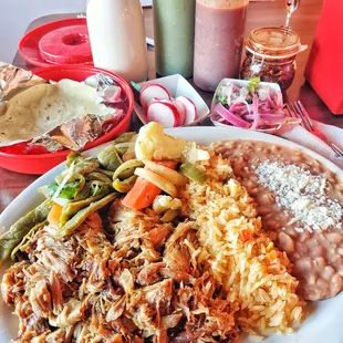 Carnitas plate