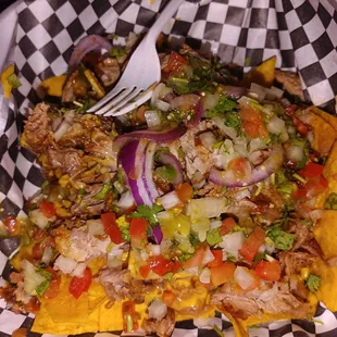 nachos, food