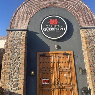 Front of the restaurant