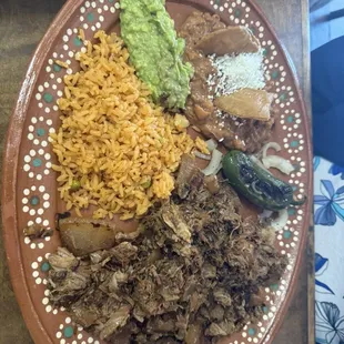 Carnitas Plate