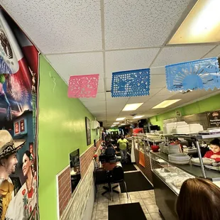 Sit down or take out