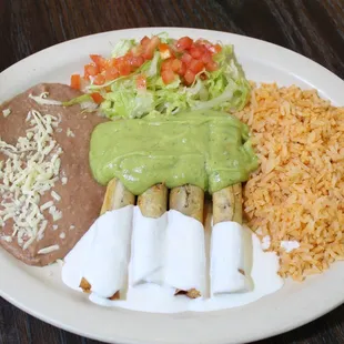 Flautas Plate