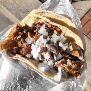 Mixed Carnitas Taco