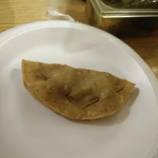 Tacos Dorados Sesos (Pork Brain)