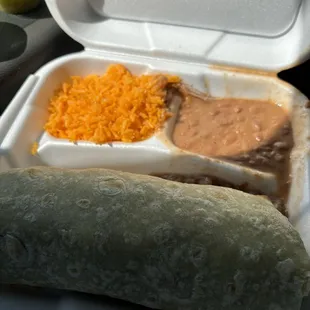 2. Carnitas Burrito Combo