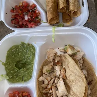 Pollo Asado Taco