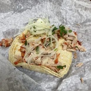 Carnitas taco