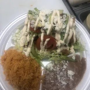 Flautas de pollo