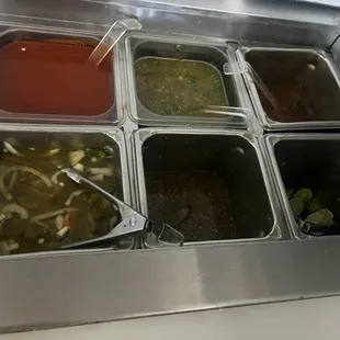 Salsa bar