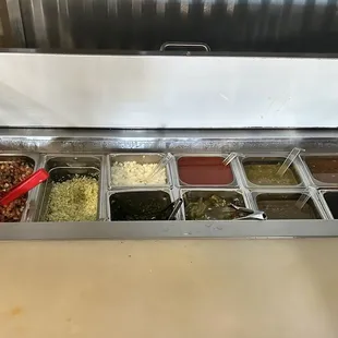 Condiments bar 8/2024