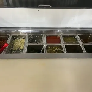 Salsa bar