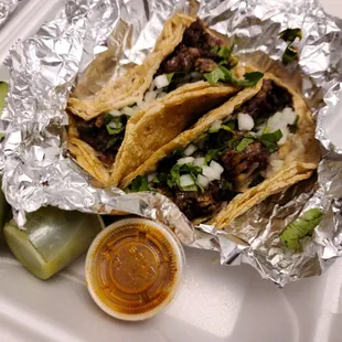 Tacos de langua